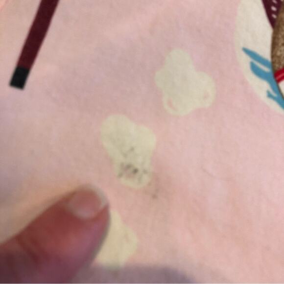 Nick & Nora pink sock monkey leisure time pajama top size 3XL - Picture 12 of 16